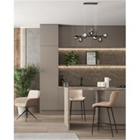 Стул барный|Stool Group|Vault экокожа светло-серый