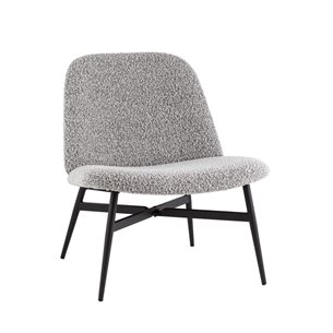 Кресло лаунж Ease серый