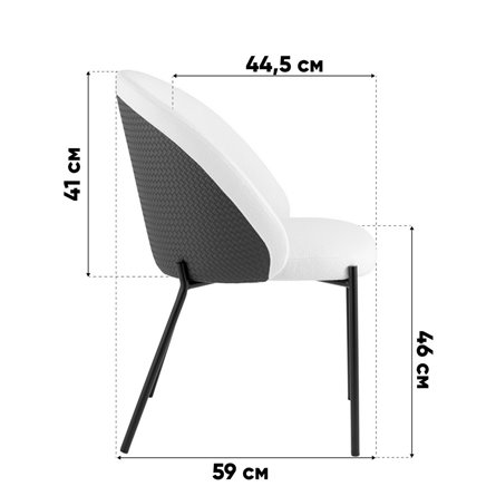 Стул обеденный|Stool Group|Adelinde бежевый с зеленой экокожей