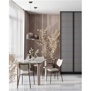 Обеденный стол|Stool Group|Varden раскладной 160-220х90 см керамика серый