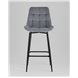 Стул барный|Stool Group|Флекс с поворотным механизмом велюр велютто серый Стул барный|Stool Group|Флекс с поворотным механизмом велюр велютто серый