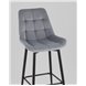 Стул барный|Stool Group|Флекс с поворотным механизмом велюр велютто серый Стул барный|Stool Group|Флекс с поворотным механизмом велюр велютто серый