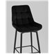 Стул барный|Stool Group|Флекс с поворотным механизмом велюр черный Стул барный|Stool Group|Флекс с поворотным механизмом велюр черный