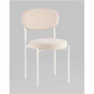 Стул|Stool Group|Бриф SN велюр молочный каркас белый муар