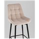 Стул полубарный|Stool Group|Флекс с поворотным механизмом велюр бежевый Стул полубарный|Stool Group|Флекс с поворотным механизмом велюр бежевый