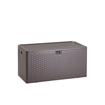 Стол-сундук Кейт пластик 110*55 см 276 л коричневый