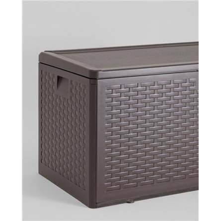 Стол|Stool Group|сундук, пластик, коричневый, 110*55, 276л