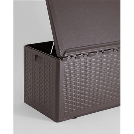 Стол|Stool Group|сундук, пластик, коричневый, 110*55, 276л