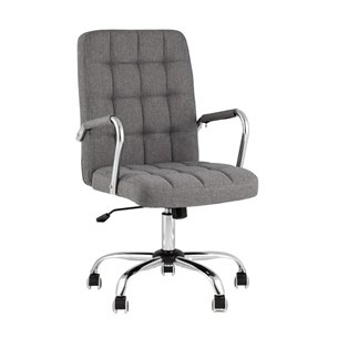 Кресло офисное TopChairs Comfo серый