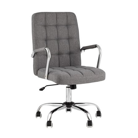 Кресло офисное TopChairs Comfo серый