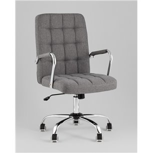 Компьютерное кресло|TopChairs|офисное TopChairs Comfo серый