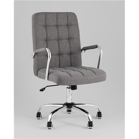 Компьютерное кресло|TopChairs|офисное TopChairs Comfo серый