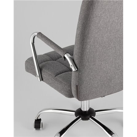 Компьютерное кресло|TopChairs|офисное TopChairs Comfo серый