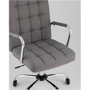 Компьютерное кресло|TopChairs|офисное TopChairs Comfo серый