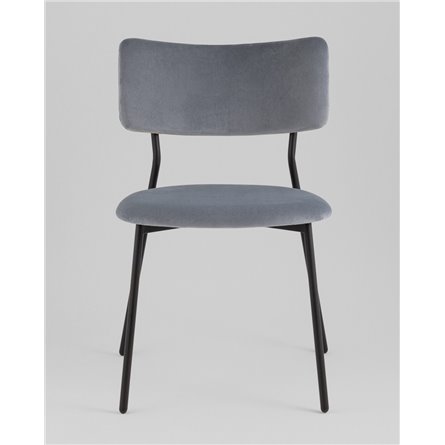 Стул|Stool Group|Амелия велюр серо-голубой