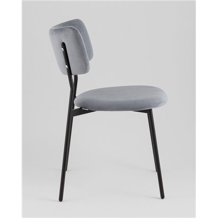 Стул|Stool Group|Амелия велюр серо-голубой