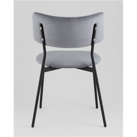 Стул|Stool Group|Амелия велюр серо-голубой