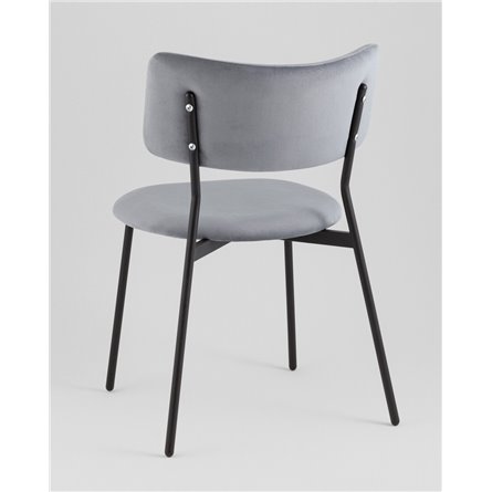 Стул|Stool Group|Амелия велюр серо-голубой