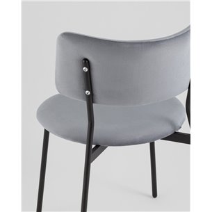 Стул|Stool Group|Амелия велюр серо-голубой