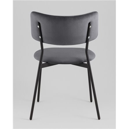 Стул|Stool Group|Амелия велюр темно-серый