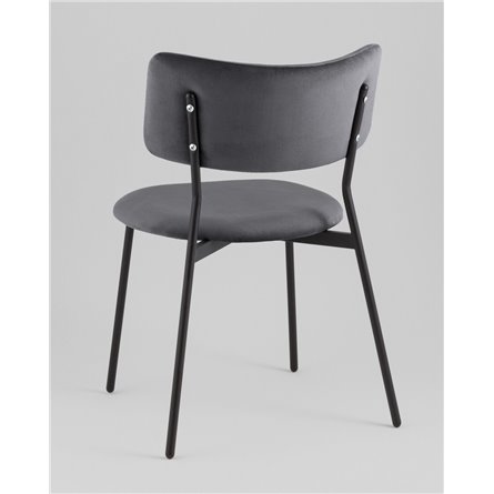 Стул|Stool Group|Амелия велюр темно-серый