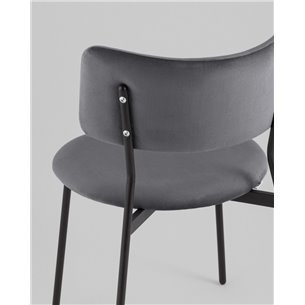 Стул|Stool Group|Амелия велюр темно-серый