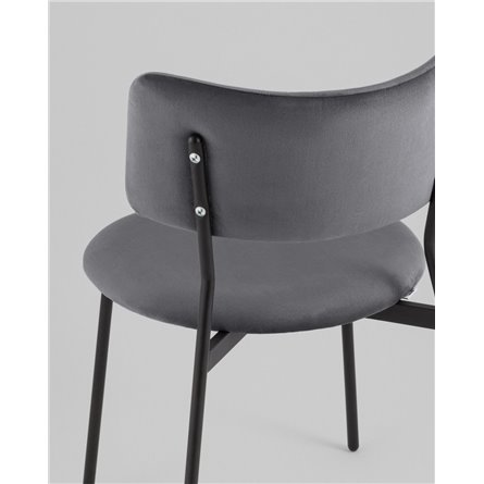 Стул|Stool Group|Амелия велюр темно-серый