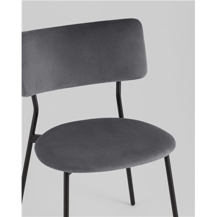 Стул|Stool Group|Амелия велюр темно-серый