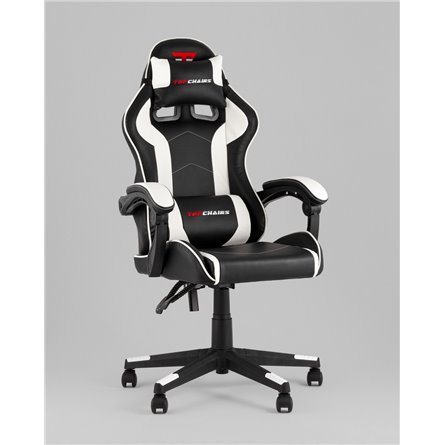Компьютерное кресло|TopChairs|TopChairs Shadow черно-белый