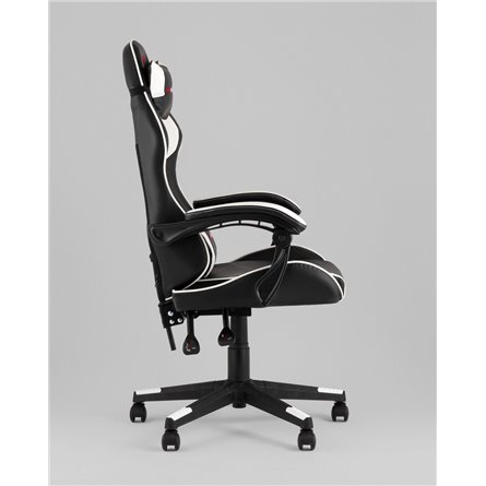 Компьютерное кресло|TopChairs|TopChairs Shadow черно-белый