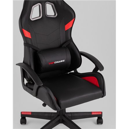 Компьютерное кресло|TopChairs|TopChairs Warden черно-красный