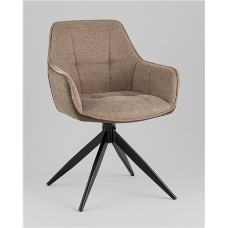 Стул|Stool Group|Alba коричневый c коричневой экокожей