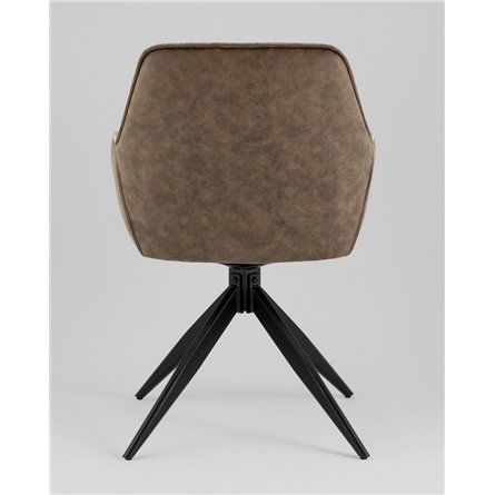 Стул|Stool Group|Alba коричневый c коричневой экокожей