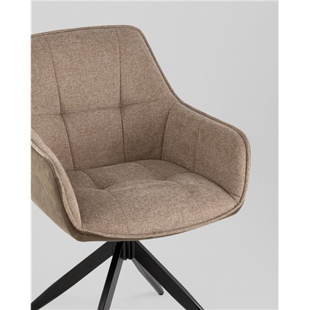 Стул|Stool Group|Alba коричневый c коричневой экокожей