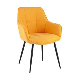 Стул обеденный Noa желтый