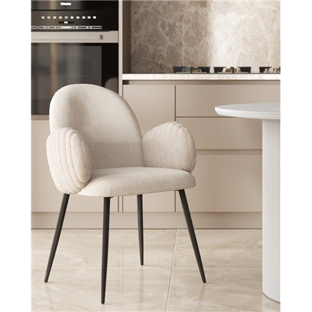 Стул|Stool Group|Wave Stripes букле светло-серый