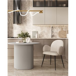 Стул|Stool Group|Wave Stripes букле светло-серый