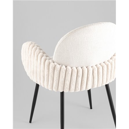 Стул|Stool Group|Wave Stripes букле светло-серый