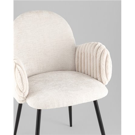 Стул|Stool Group|Wave Stripes букле светло-серый