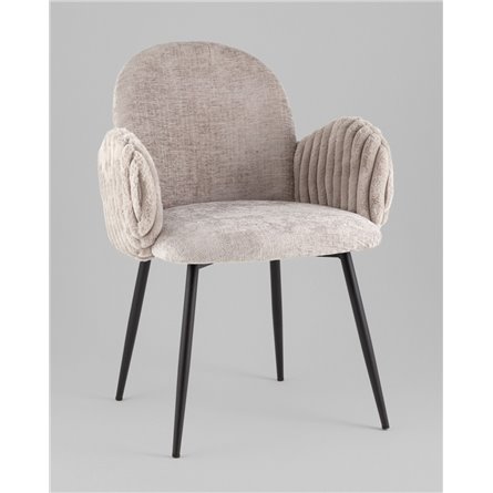 Стул|Stool Group|Wave Stripes букле серый