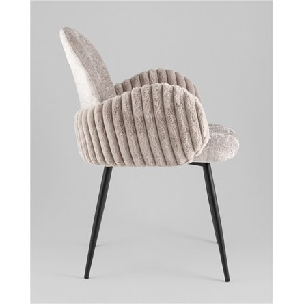 Стул|Stool Group|Wave Stripes букле серый