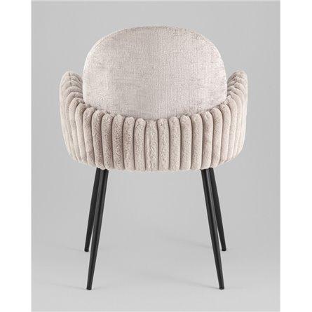 Стул|Stool Group|Wave Stripes букле серый