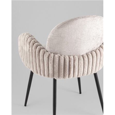 Стул|Stool Group|Wave Stripes букле серый