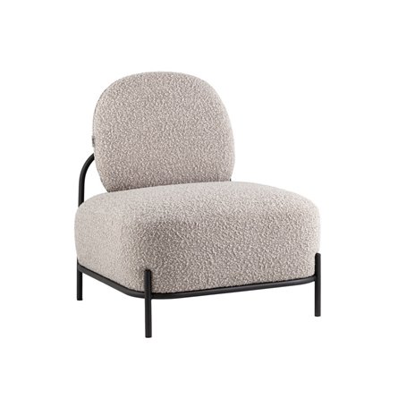 Кресло Стоун new ткань букле серо-бежевый