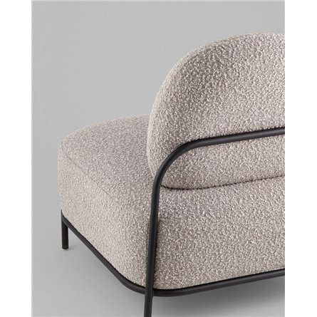 Кресло|Stool Group|Стоун new ткань букле серый