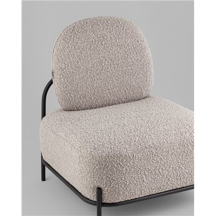 Кресло|Stool Group|Стоун new ткань букле серый