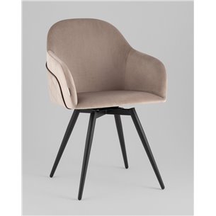 Стул|Stool Group|Новел New велюр серо-коричневый