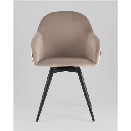 Стул|Stool Group|Новел New велюр серо-коричневый