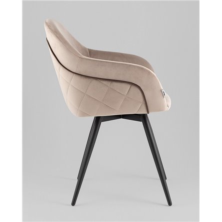 Стул|Stool Group|Новел New велюр серо-коричневый