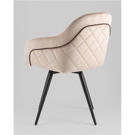 Стул|Stool Group|Новел New велюр серо-коричневый